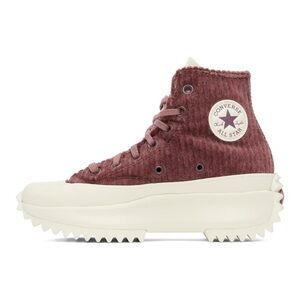 CONVERSE Burgundy Run Star Hike Sneakers
